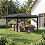 vidaXL Paviljoen met 4 Zijwanden 4 x 4 m