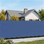 vidaXL Balkon Privacy Scherm 180 x 800 cm Stof met PU-coating Blauw
