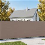 vidaXL Balkon Privacy Scherm 150 x 700 cm Stof met PU-coating Taupe