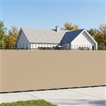 vidaXL Balkon Privacy Scherm 180 x 700 cm Stof met PU-coating Beige