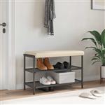 vidaXL Bankkussen Microvezel Beige Diepte 35 cm