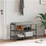 vidaXL Bankkussen Microvezel Lichtgrijs Diepte 35 cm