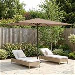 vidaXL Tuinparasol 200 x 300 cm Polyester Rechthoekig Taupe