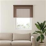 vidaXL Buitenrolgordijn 90% UV-blok Taupe 220 x 140 cm HDPE