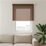 vidaXL Buitenrolgordijn 90% UV-blok Taupe 60 x 140 cm HDPE