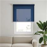 vidaXL Buitenrolgordijn 90% UV-blok Blauw 80 x 140 cm HDPE