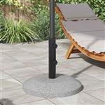 vidaXL Parasol Basisbuis 0.6 kg Zwart IJzer for 40-50 mm Pole
