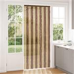 vidaXL Insecten Gordijn Chenille Bruin en beige 100 x 230 cm 100% PP