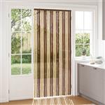vidaXL Insecten Gordijn Chenille Bruin en beige 100 x 220 cm 100% PP