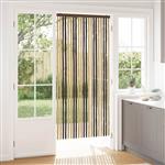 vidaXL Insecten Gordijn Chenille Donkerbruin, Beige 90 x 200 cm