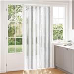 vidaXL Insecten Gordijn Chenille Lichtgrijs en wit. 100 x 230 cm