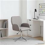 vidaXL Draaischrijfstoel Stof 54 x 58 x 90 cm Taupe
