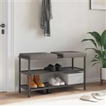 vidaXL Bankkussen 2 st Stof Taupe Diepte 35 cm