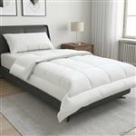 vidaXL Dekbed 140x220 cm 4 seizoenen 300 GSM Australisch Wol Wit