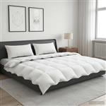 vidaXL Dekbed FULDA 200 x 220 cm 4 seizoenen 210 GSM 90% Gansendons