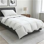 vidaXL Dekbed FULDA 140 x 220 cm Zomer 100 GSM 90% Gansendons Wit