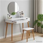 vidaXL Plafondtafel FAUSKE Wit 100 x 50 x 78 cm