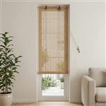vidaXL Rolgordijn Bruin 50 x 220 cm Bamboe