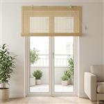 vidaXL Rolgordijn Naturel 130 x 220 cm Bamboe