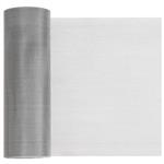 vidaXL Gaas Scherm 20 x 500 cm 30 Mesh RVS 201 Zilverkleurig