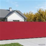 vidaXL Balkon Privacy Scherm 180 x 800 cm Stof met PU-coating Rood