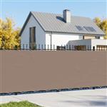 vidaXL Balkon Privacy Scherm 200 x 600 cm Stof met PU-coating Taupe