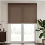 vidaXL Buitenrolgordijn 90% UV-blok Taupe 60 x 230 cm HDPE