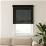 vidaXL Buitenrolgordijn 90% UV-blok Zwart 80 x 140 cm HDPE