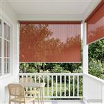 vidaXL Buitenrolgordijn 90% UV-blok Terracotta 140 x 230 cm HDPE