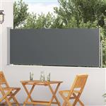 vidaXL Uittrekbaar Zijscherm Rechthoekig 500 x 100 cm Polyester