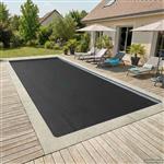 vidaXL Zonne zwembadoverkapping extra zwaar 732 x 366 cm 400 µm PE