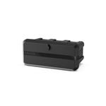 Daken Gereedschapskist kunststof BLACKIT Lite, deksel opent zijdelings lxbxh 555x250x310mm