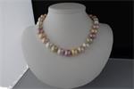 SHELL PEARL- ketting/oorhanger-set