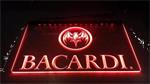Bacardi neon bord lamp LED verlichting reclame lichtbak #1