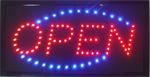OPEN LED bord lamp verlichting lichtbak reclamebord #C2