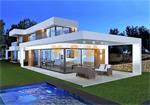 New design-villa, Views: mountain and valley.