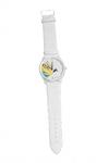 Minion Horloge witte band leuk Sint cadeautje