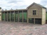kippenhok met ren nieuw