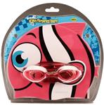 Waimea Zwemmuts Vis met Zwembril - Junior - Fuchsia