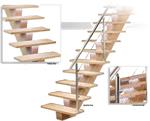 Design trap met ledverlichting onder de trede. zeer mooie tr