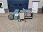 Kader afwikkelmachine 1000x1,5mm lengte ingave en stuks teller