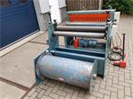 Zinkafwikkelmachine zinkstraat afwikkelmachine decoiler 1000x1,5mm 400V Kader