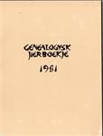 genealogysk jierboekje 1981, 1982 en 1989