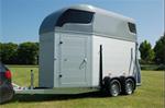 Sirius S45 1,5 paards trailer van aluminium/hout