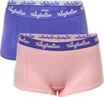 2x Australian Dames  Boxers Roze/Paars M