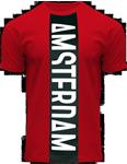 Fox Originals Amsterdam Vertical Cut Heren T-shirt Maat XXL