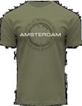 Fox Originals Amsterdam Circle Skyline Heren T-shirt Maat S