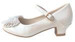 Spaanse schoenen vlinder crème wit Glamour Maat 25 - binnenm