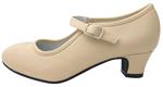 Spaanse schoenen beige Maat 24 - binnenmaat 16 cm