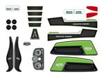 XL Frame - Stickerset DEUTZ-FAHR